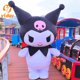thumbnail image 2 of Disfraz de mascota gigante Kuromi, traje inflable, personajes de dibujos animados, anime, cosplay, disfraces, publicidad, accesorios para eventos de carnaval, 2 of 5