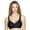 Black, variant on Isabella (isabelle) Wire Free Cotton Lined Soft Cup Bra #5316 - Lingerie for Women