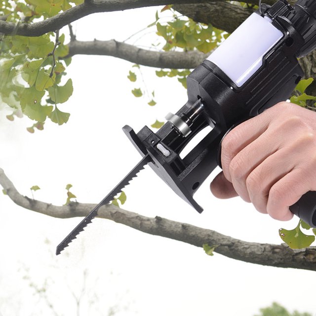 Taladro eléctrico doméstico, adaptador de sierra caladora alternativa, herramientas de carpintería