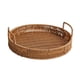 thumbnail image 5 of Bandeja tejida para servir, cestas para servir con asas, cesta para frutas, decoración del hogar, frutas L, 5 of 9