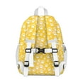 thumbnail image 3 of Yellow Dog Paw Footprint Backpack for School,Cute School Bag,Schoolbag with Adjustable Shoulder Straps & Padded Back,15"x11.42"x5.5", 3 of 6