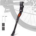thumbnail image 1 of FlyFlise Adjustable Bike Kickstand Aluminum Rear Side Bicycle Stand for Bike 22"-27", 1 of 7