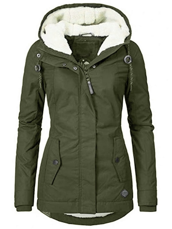lightweight long parka