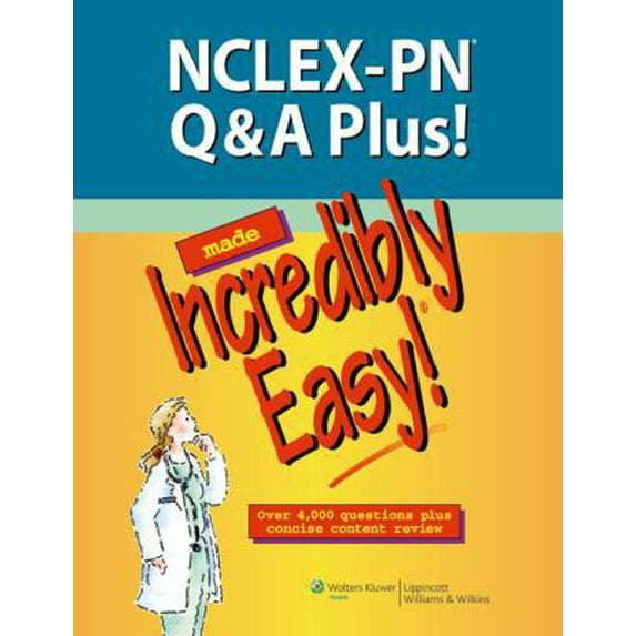 Pre-Owned NCLEX-PN Q&A Plus! Made Incredibly Easy! (Incredibly Easy! Series®), Lippincott