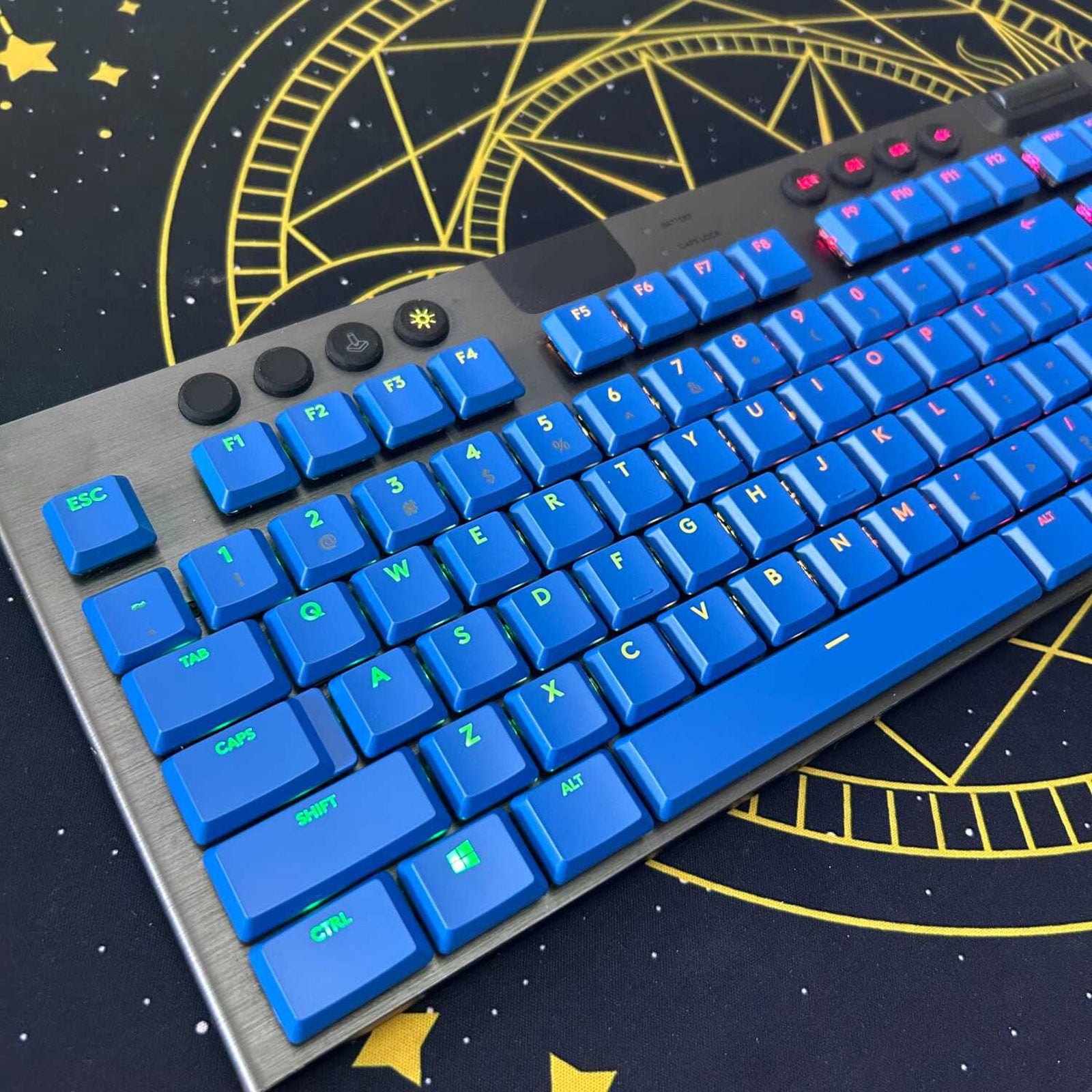 ABS Replacement Keycaps for G915/G913/G815/G813 Gaming Keyboard Accessories Colorfast Construction
