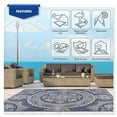 thumbnail image 5 of Beverly Rug Outdoor Rugs 6' x 9' Patio, Porch, Garden Blue, 5 of 8