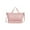 Pink, variant on Kcavykas Foldable Shoe Compartment Travel Bag Short Distance Travel Storage Bag Hangable Luggage Bag Business Travel Bag On-Trend Low Spend