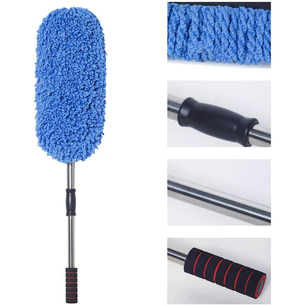 Duster Wash Mop Microfiber Car with Extendable Handle for Exterior and