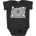 thumbnail image 3 of Inktastic Oregon Silhouette Mandala Boys or Girls Baby Bodysuit, 3 of 5