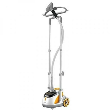 SALAV GS45-DJ Orange Professional Series Dual Bar Garment Steamer with Foot Pedals