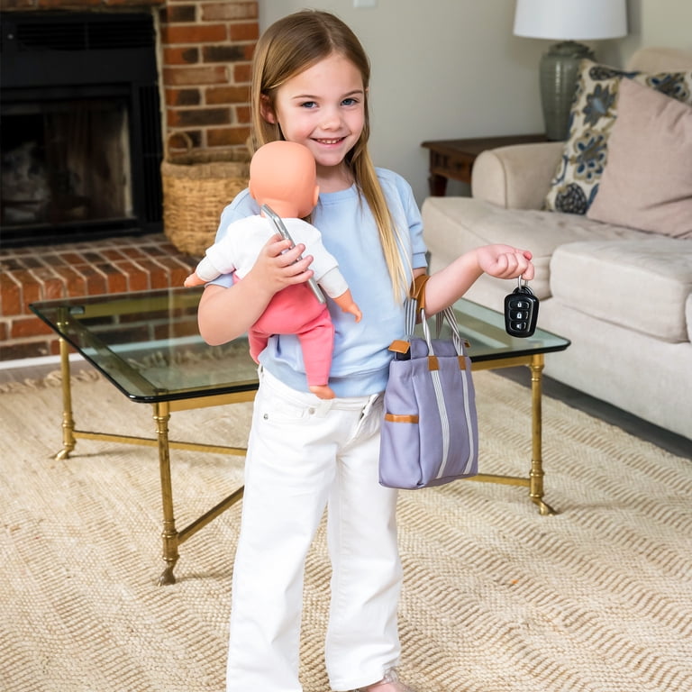 Hopscotch Lane Baby Doll Accessory Diaper Bag, Children Ages 3+