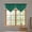 Dark Green, variant on Nkmbld Valances for Windows, Short Curtains Solid Color Triangular Curtains, Blackout Thermal Insulated Window Curtain Valance, 1 Panel, Gray