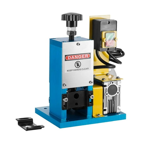 Scrap Copper Wire - BestEquip Cable Wire Stripping Machine 0.06-0.98 Inch Diameter Wire Stripping Machine 1 Cutting Blade Electric Wire Stripper for cutting and Stripping Scrap Copper Wire