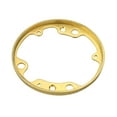 thumbnail image 2 of Hubbell Wiring Systems S5016 Scrubshield Floor Box Access Brass Round Replacement Flange 4.19" Dia, 2 of 2
