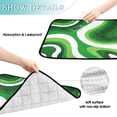 thumbnail image 4 of RMDQTR 3Pack Set of Small Pet Potty Pads Reusable Ultra-Absorbent Pet Training Pads Leak-Proof Pet Pads Deep Green Thick Lines, 4 of 7