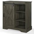 thumbnail image 3 of CozyHom Kitchen Pantry Storage Cabinet With Drawers and Shelves, Wine Bar Buffet Cabinet Liquor Bar Sideboard, Gray, 3 of 9