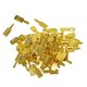 thumbnail image 5 of 120pcs Forma Rectangular Tibetano Pegamento En Almohadilla Plana Fianzas Colgante Cabochon Resultados De La Joyería, Color Dorado, 21x7x6mm, Gloria Colgante de cabujón en blanco, 5 of 8