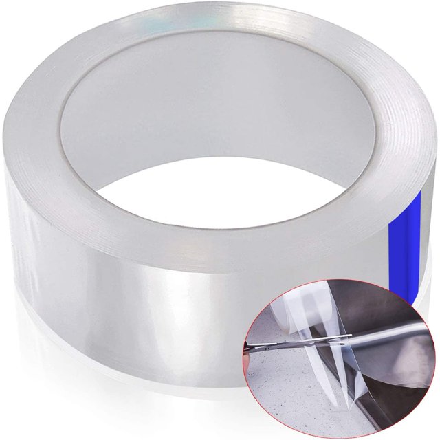 Cinta adhesiva impermeable, tira de sellado antimoho de 5 m × 3 cm para cocina y ba?o - transparente LingWen 1327534100693