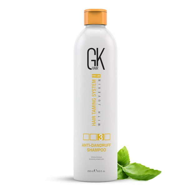 Global Keratin GK Hair Anti Dandruff Shampoo - Hair Deep Cleansing and Impurities Remover Residue Sulfate Free Shampoo for Dry Damaged Hair Men and Women (250ml 8.5 oz) - Walmart.com