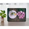 thumbnail image 5 of KSK KAISHEK Hard Shell Cover Compatible with Newest MacBook Air 13 inch with Retina Display and Touch ID USB Type-C + Black Keyboard Cover Model: A1932&A2179&A2337 m1 (Flower 1435), 5 of 5