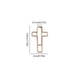 thumbnail image 1 of Macaron Color Cross-Shaped Paper Clips for Office & School - Creative, Fun, and Colorful Organizers, 1 of 1