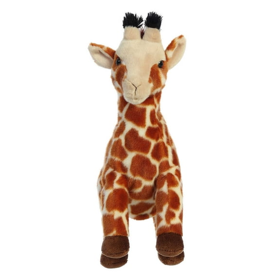 Aurora - Medium Brown Hand Puppet - 12.5" Giraffe - Interactive Stuffed Animal