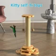 thumbnail image 3 of Cats Accessories Scratcher Scrapers Tower Scratch Tree Scratching Post Tower House Shelves Playground Things For Cat Pole Home, 3 of 5