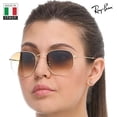 thumbnail image 6 of Ray-Ban RB3548 HEXAGONAL Square-Round Shaped Non-Polarized Sunglasses for Men & Women - Includes Official RAYBAN Eyewear Kit - Ideal Formal & Casual Wear Sunglasses - Light Brown Gradient Lens, 6 of 7