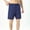 Navy, variant on Generic Mens Athletic Shorts Running Shorts Waterproof Workout Short Lightweight Gym Hiking Comfy Short Zipper Pockets