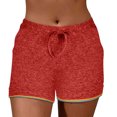 thumbnail image 2 of ZUKMRJPC Shorts for Women Trendy Summer Elastic Waist Drawstring Shorts Loose Comfy Casual Athletic Shorts with Pockets, 2 of 7