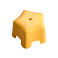 thumbnail image 1 of Stackable Star Shaped Stool Stools Living Study Room Bathroom Chairs Plastic Low Seat Coffee Table Small Bench S/Yellow, 1 of 9