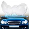 thumbnail image 2 of 2 Pcs Car Front Headlight Headlamp Lens Cover PC Shell for W203 2001-2007 2038203161 2038201159, 2 of 5
