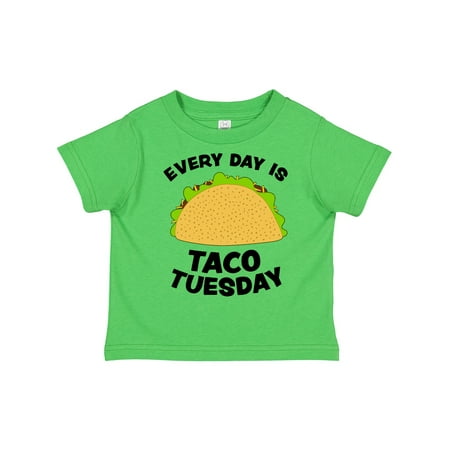 

Inktastic Every Day is Taco Tuesday Gift Toddler Boy or Toddler Girl T-Shirt