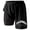 Black, variant on FUZHIQ Men's Swim Trunks 9 Inch Lightweight Palm Tree Print Quick Dry Surf Board Shorts with Built-In Briefs Stretch Fabric Mens Summer Clothes,L