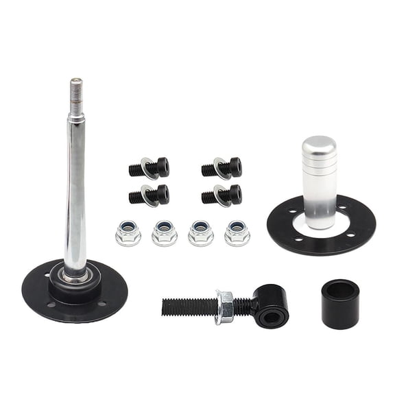 Dualoai Drift Tuning Adjustable Short Shifter for 85-10 E30 E36 E46 Silver