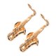thumbnail image 1 of Nestingho 2Ud De Saxófono De Metal Dorado Ideal Para Presentes A Músicos, 1 of 8