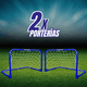 thumbnail image 5 of Set De Porterías De Fútbol Plegables 2 Pcs Infantiles, 5 of 5
