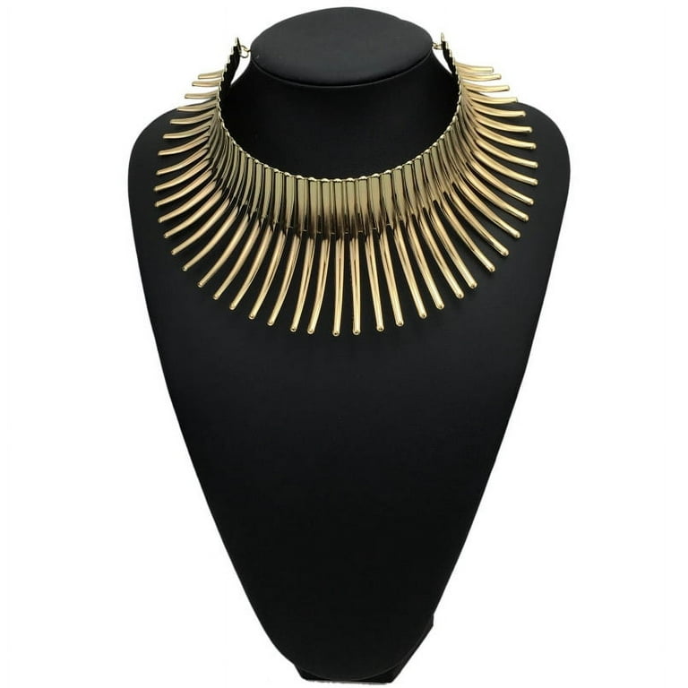 Gold Choker, Choker for Women's, Statement choker Necklace - Urban Carats