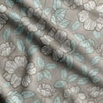 thumbnail image 1 of Soimoi Floral Print,Cotton Poplin Sewing Fabric Sold by The Yard- 42 Inch WideSewing Craft Quilting/ Quilt Making Fabric -Blue, 1 of 5
