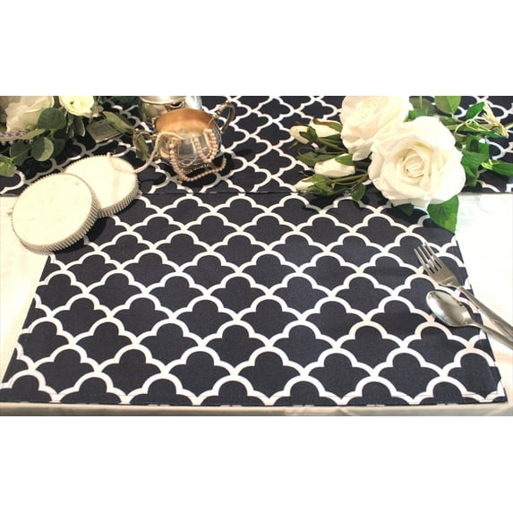 Table Runner 72" and 84" with matching Table Mats and Napkins