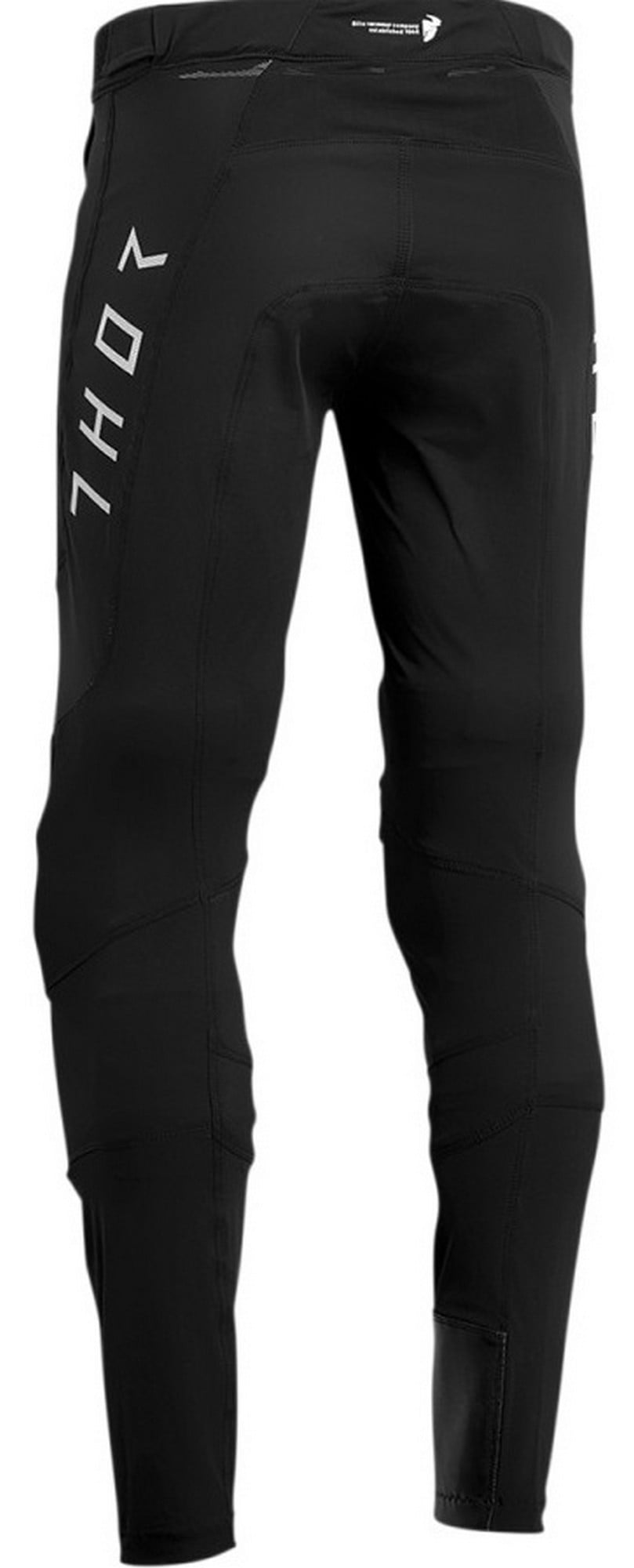 Thor Assist Mens MTB Mountain Bike Pants Black 28 USA Thor Assist Mens MTB Mountain Bike Pants Black 28 USA