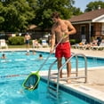 thumbnail image 5 of Pool Leaf Skimmer with Detachable Handle, Fine Mesh Debris Net for Swimming Pools, Hot Tubs & Spas, 5 of 6