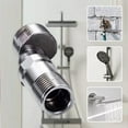 thumbnail image 6 of 2Pcs Shower Extension Arm under $5! Yannianjz Shower Arm, Extendable Shower Arm, Rotatable Shower Arm, Thermostatic Shower Kit, Shower Installation, Bathroom Fixture, Shower Pipe, Adjustable Arm, 6 of 9