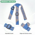 thumbnail image 2 of Uxcell 3-Pack Headlamp Strap Replacement Headband, High Elastic Adjustable Belt for Climbing, Gray Blue, 2 of 7
