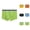 Light Gray, variant on Mens Boxer Briefs Stretch Comfortable Breathable Underpants Mens Underwear