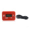 thumbnail image 1 of Yeacher Digital Hour Meter Gauge LCD for Gasoline Engine Racing Motorcycle ATV Mower Snowmobile 0.1/99999Hrs Red, 1 of 8
