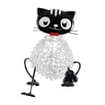 thumbnail image 1 of para animales, estatua de gato, luz energía solar al para patio, jardín, jardín, césped, decoración, ornamento Zulema luces al aire libre a prueba de agua, 1 of 6