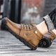 thumbnail image 4 of Zapatos informales para hombre, zapatos de cuero de caña alta, botas de hombre de gran tamaño a la moda, zapatos de conducción transpirables para hombre, tendencia Wmkox8yii 123q1399, 4 of 9