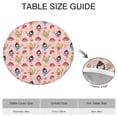 thumbnail image 6 of Magic Fairy Princess Pattern Round Fitted Tablecloth with Elastic Edge,Dining Table Cover Waterproof,Outdoor Round Tablecloth for Camping,Dining,Indoor and Outdoor, 6 of 7