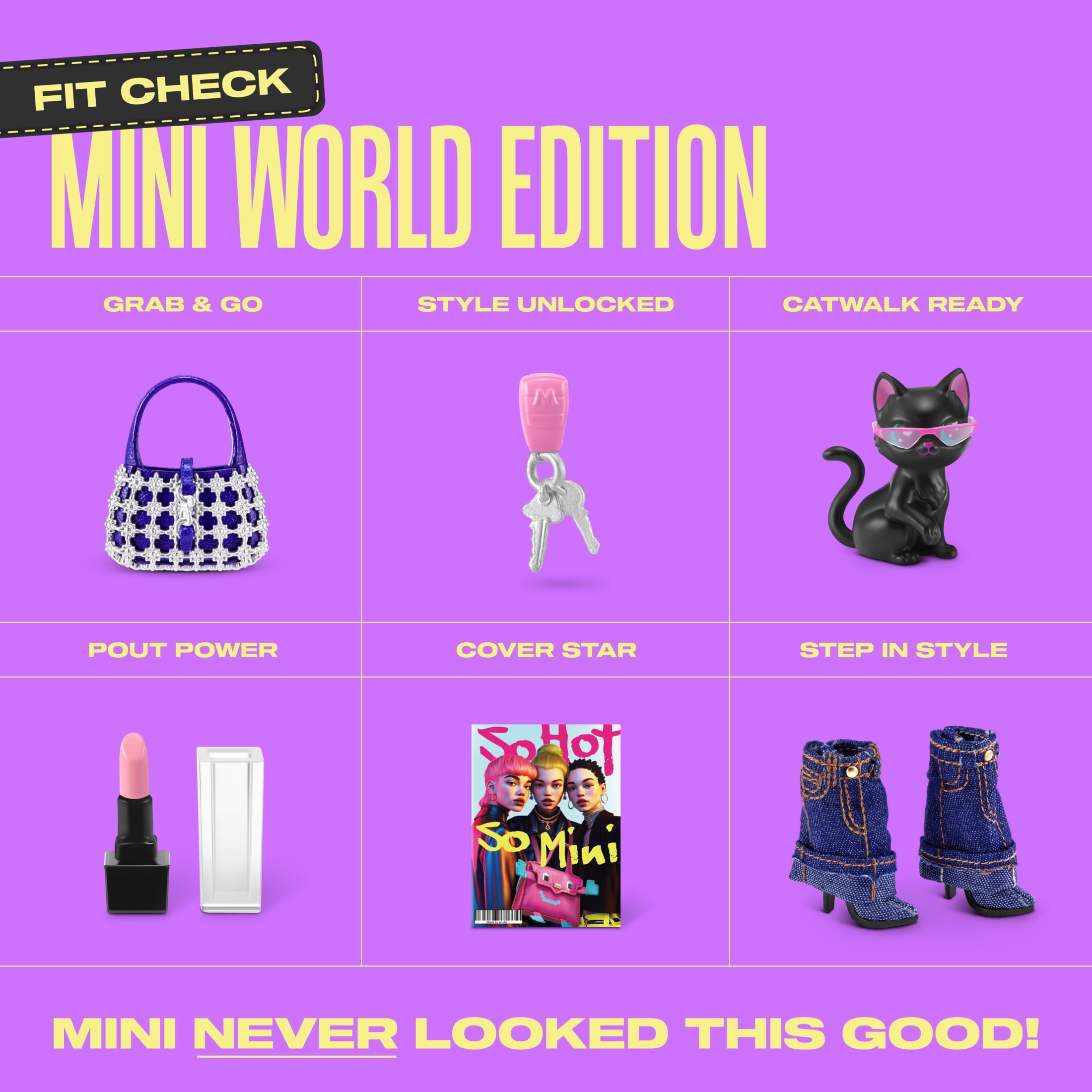 Mini Brands Fashion Series 4, Blind Unboxing Collectible Toy for Kids, Teens & Adults Ages 3+ by ZURU